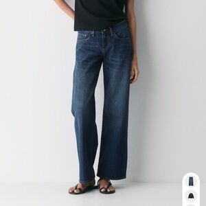 Denim Forum: '90s Super Lo-Rise Baggy Jean in “Be About Dark Bleu”